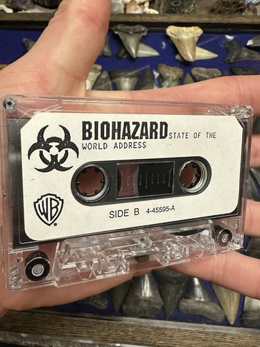 1994 PROMO BIOHAZARD STATE OF THE WORLD ADRESS RARE HARDCORE CASSETTE 4-45595-A - Picture 3 of 5