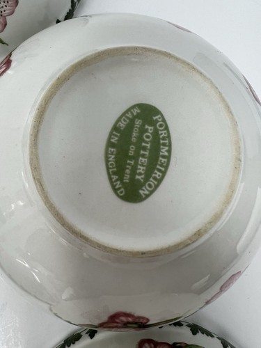 Set Of 5 Portmeirion POMONA 5 3/8" Individual Salad Dessert or Fruit Bowls - Picture 6 of 8