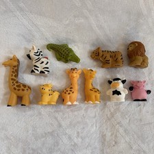 Fisher-Price Little People Zoo Animals Lot of 10 1991-2015 TOMY Farm Animals