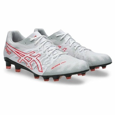 New asics soccer shoes DS LIGHT ACROS PRO 3 1101A071.104 white flash red mot03