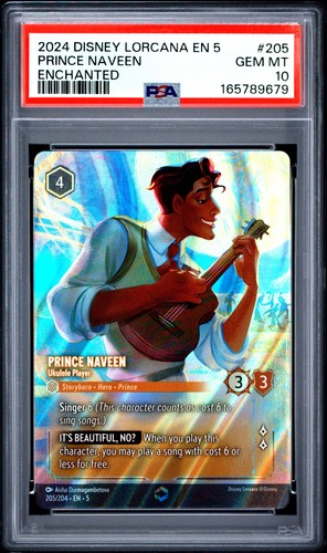 Prince Naveen - Ukulele Player graded PSA 10 for sale on eBay