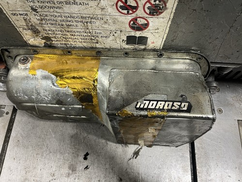 Moroso Race Baffled Oil Pan fits Honda Accord & Prelude w/ H22 H23 - used