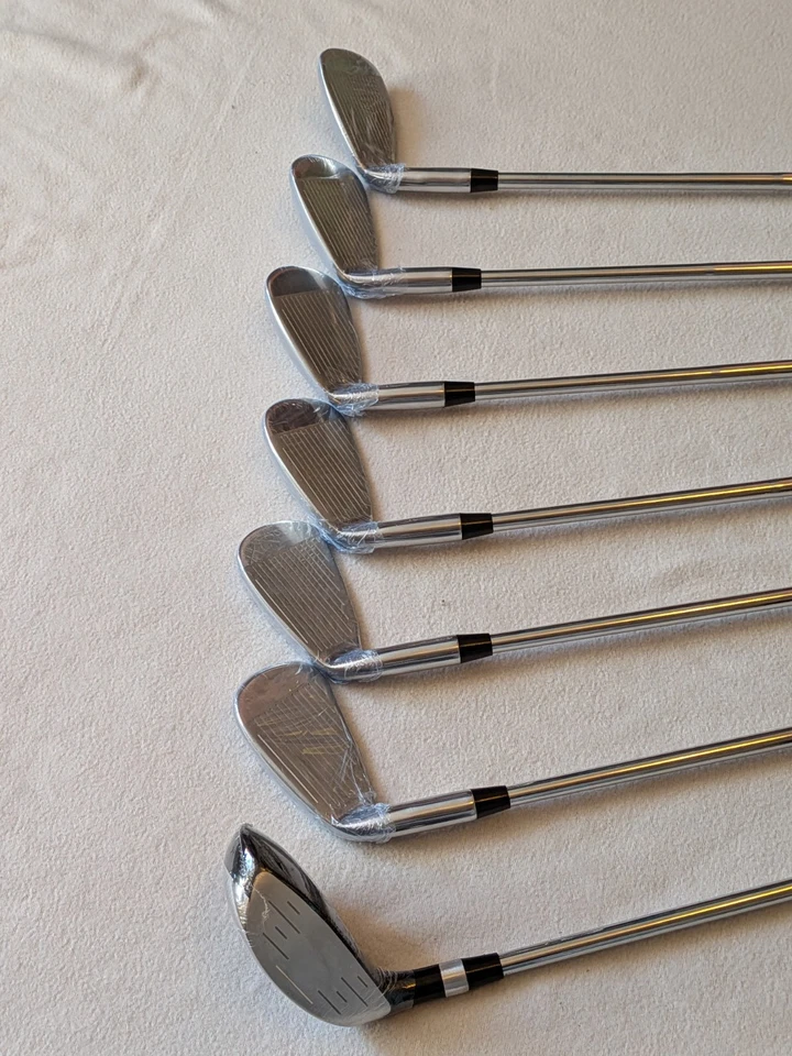 RAM EZ3 Irons 5-9 (NO 7 Iron) PW-SW + 4 Hybrid 21°, Steel Reg Flex New Golf Set - Image 3 of 4