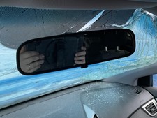 Used Front Center Interior Rear View Mirror fits: 2016 Hyundai Elantra Front Cen