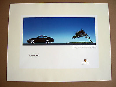 PORSCHE OFFICIAL 901 /& 911 996 40th ANNIVERSARY EDITION SHOWROOM POSTER 2004