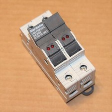 One Allen-Bradley 1492-FB2C30-L 2 Pole Fuse Holder 30 Amp 600 Volts