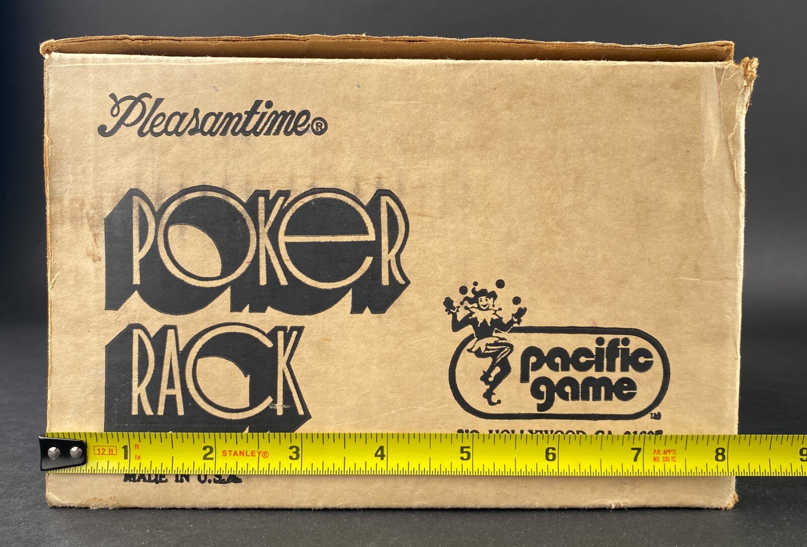 Vintage Bakelite Revolving Poker Rack Chip Caddy Pleasantime Pacific