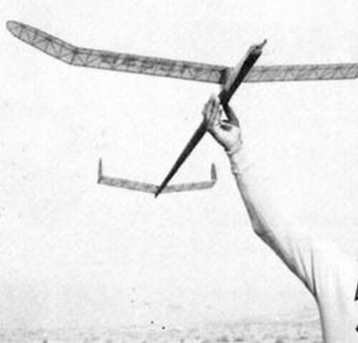 Beau Coupe Rubber Power 49'' Wingspan Model Airplane Short Kit