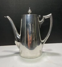 Vtg/Antique Art. Krupp Berndorf Silver Plated 8'' Teapot 105C1 10f 1918-1927