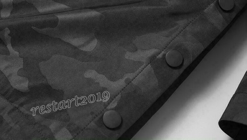 Abrigo parka para hombre cuello de piel abrigo con capucha forrado de piel de visón real ropa exterior CHIC NUEVO - Imagen 10 de 14
