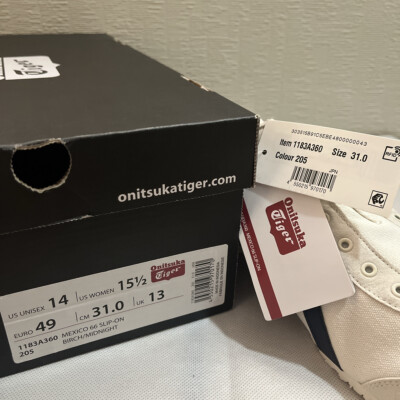 Onitsuka Tiger MEXICO 66 SLIP-ON 1183A360 205 Birch/Midnight Onitsuka Tiger MEXICO 66 SLIP-ON 1183A360 205 Birch/Midnight