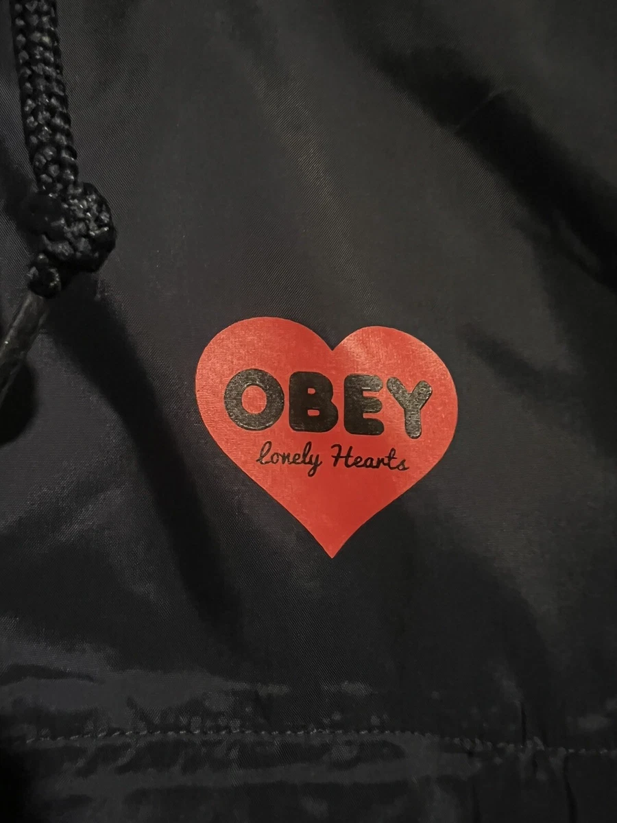 Obey half zip hoodie 2025