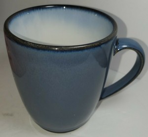 Sango-Stoneware-Concepts-Eggplant-4942-Coffee-Tea-Cup-Mug-4-034-Blue-Shade-EUC