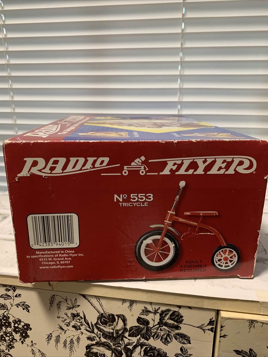Radio Flyer Classic Tricycle No. 553 | eBay