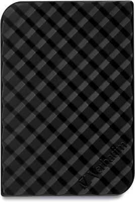 Verbatim Portable Hard Drive, USB Nero Backup Software Compact Design REC&PLAY