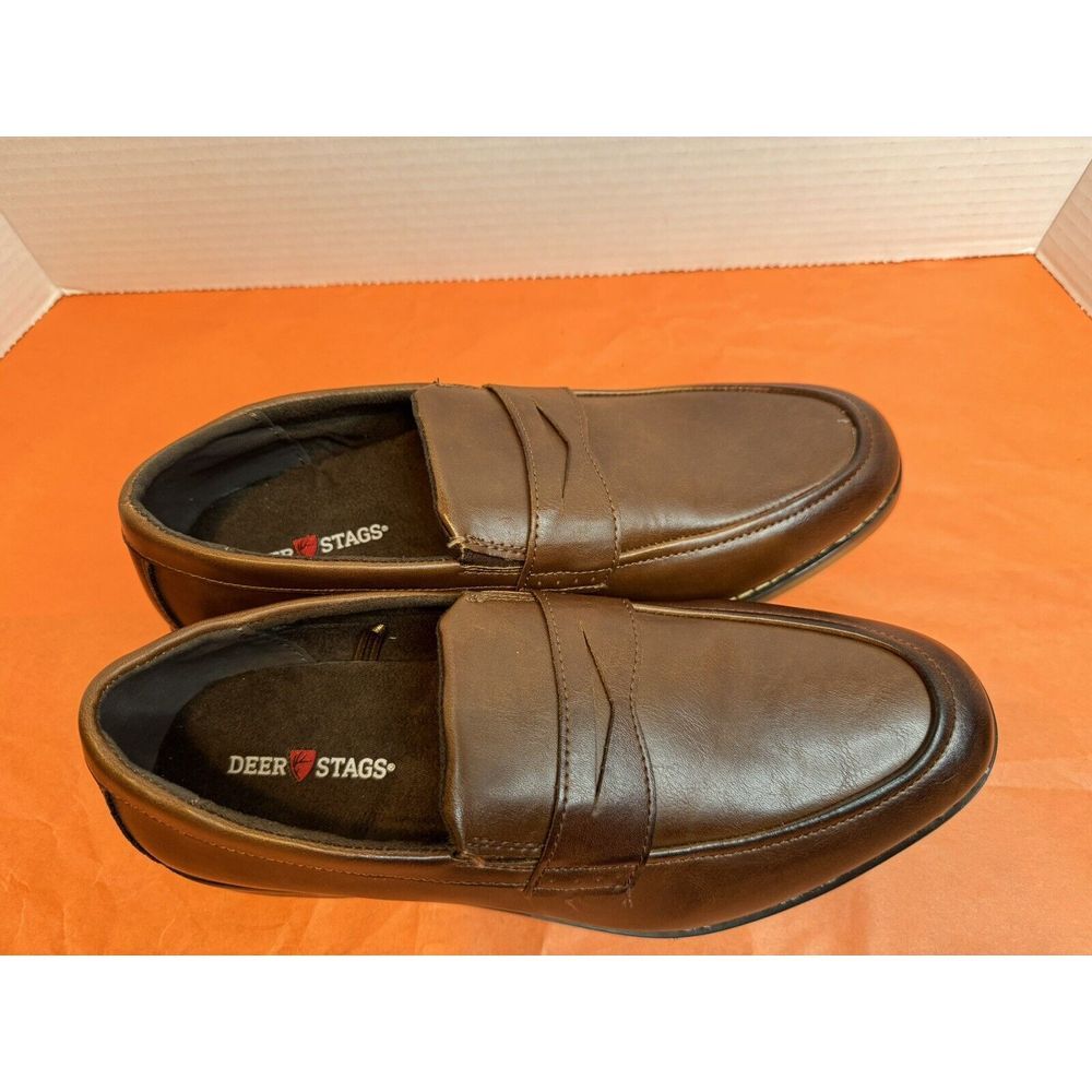 Deer Stags Loafer Mens/Boy MISMATES 5.5& 6 Synthetic Leather  display picture 3