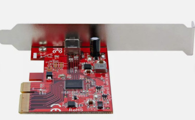 1-Port USB 3.2 Gen 2x2 PCIe Card - USB-C SuperSpeed 20Gb