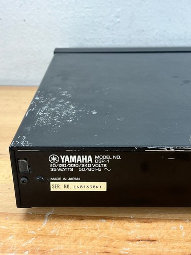 Yamaha DSP-1 Natural Sound Digital Field Processor w/ Remote- TESTED - EB-17208 - Picture 10 of 13