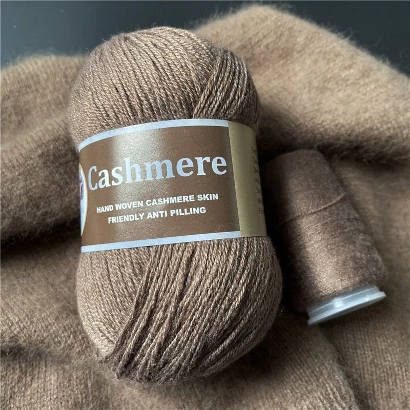 6 Set Cashmere Worsted Fuzzy Wool Yarn Hand Knitting Crochet High Quality  Thread