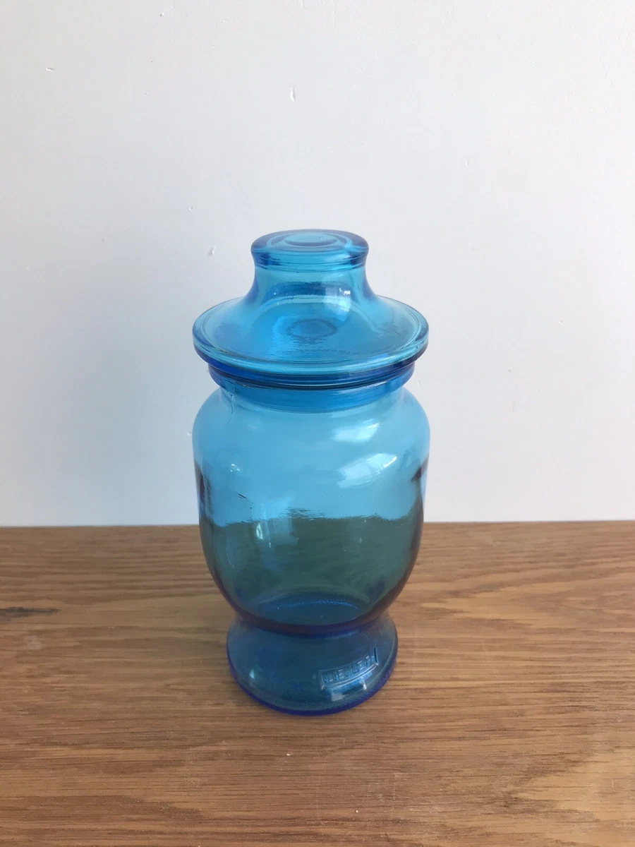 Vase décoratif en verre bleu H42 Bottle | Maisons du Monde