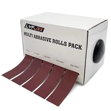 Emery Cloth Roll 5 Grits Abrasive Sand Paper Set 150 240 320 400 600 Grit Sand