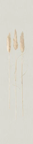 Marburg Wallpaper 33280 Natural Opulence Brown Cream Reeds Mural Panels Fleece