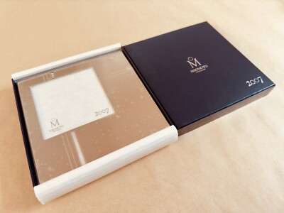 Mikimoto Int'l Pearl & Chrome Frame - 2007 Collection, 16,5 cm, unbenutzt.