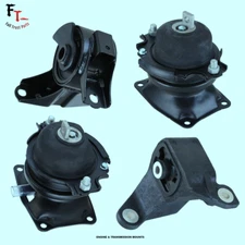 SET OF 4 ENGINE & TRANSMISSION MOUNTS FOR 2011-2017 HONDA ODYSSEY 3.5L, 6 SPEED.