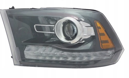 Scheinwerfer schwarz links für Dodge Ram 2013-2018 HIR2 + LED - Bild 1 von 1