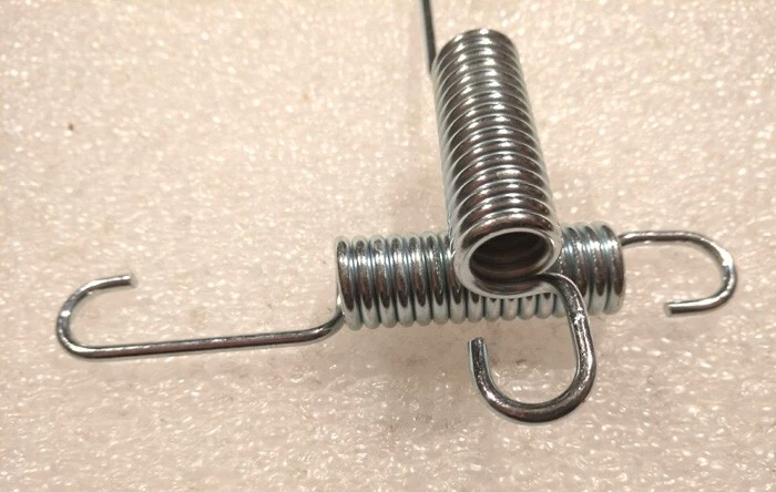 MOLLA CAVALLETTO CENTRALE SCARABEO LEONARDO DIAM 17 L 127  BUZZETTI 4069 2 PEZZI - Immagine 2 di 4