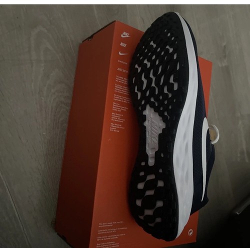 Nike Revolution 6 NN Men's Trainers Blue White Size Uk 11.5 EU 47 DC3728 401 - Picture 9 of 15