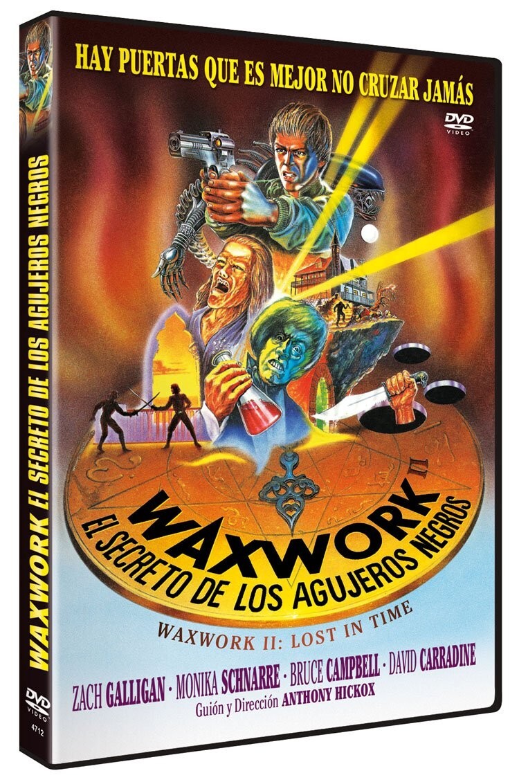 Waxwork El Secreto De Los Agujeros Negros DVD 1992 Waxwork II: Lost in Time