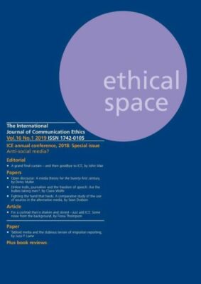 Ethical Space Vol 16 Issue 1