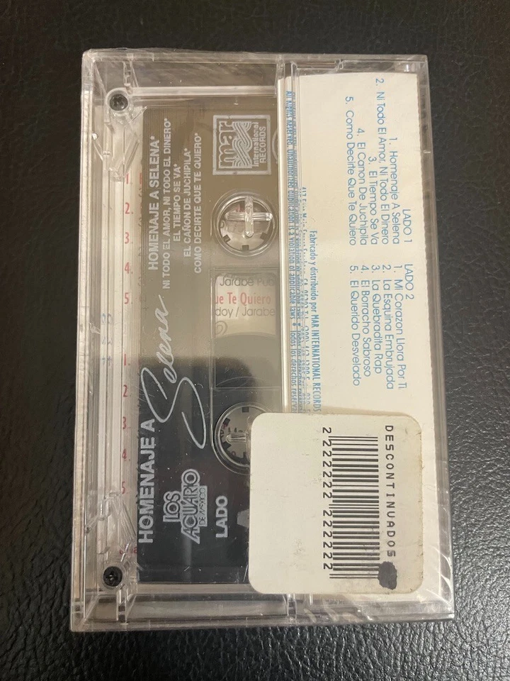 Homenaje A Selena Los Acuario De Mexico Cassette Mar International - Image 2 of 2