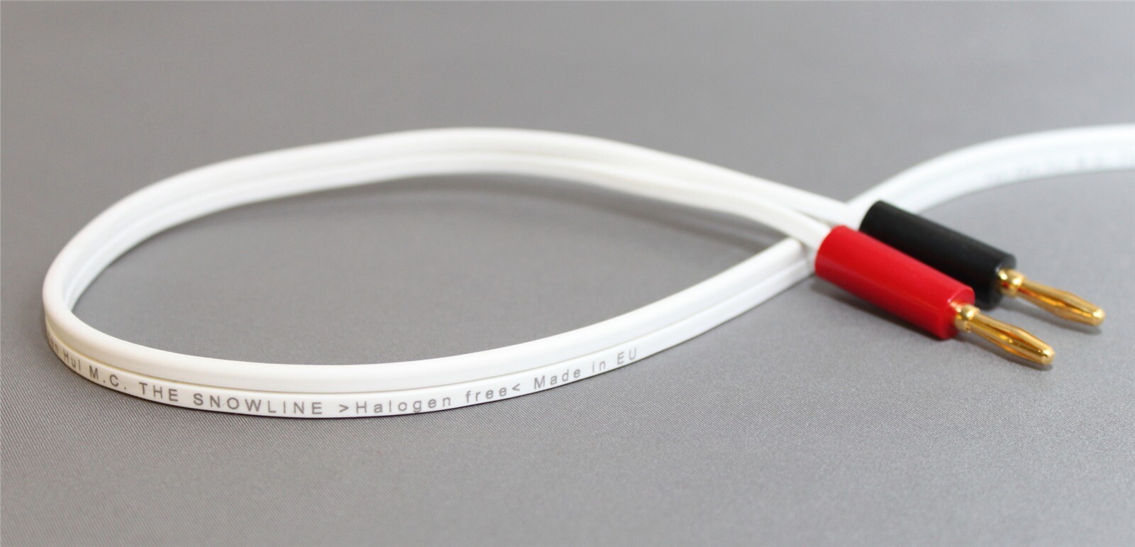 Van den Hul Snowline Speaker Cable - 1.5m Pair - with 4mm Gold Banana Plugs