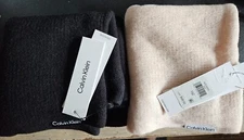 Calvin Klein Womens One Size Infinity Loop Scarf New With Tags Blush or Black