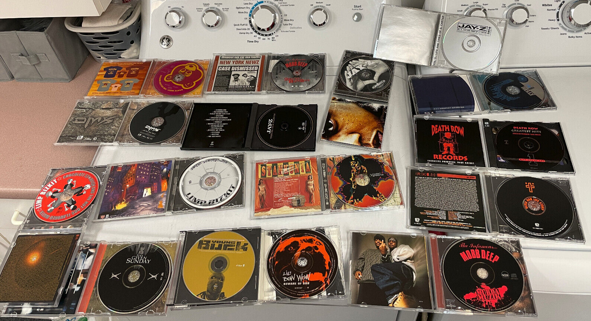 16 album CD lot - Rap Hip Hop - JAY Z, DMX, Kanye, Mobb Deep