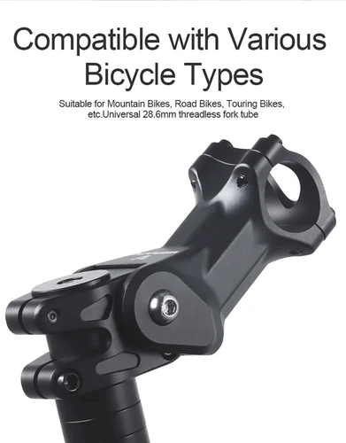 Suspension Stem for Bicycles Road Gravel Bike Shock-Absorbing Handlebar Stem - Picture 19 of 29