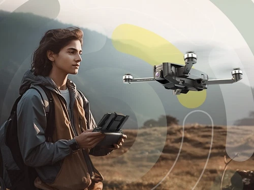 Holy Stone HS720E GPS FPV Brushless RC Drone With EIS Anti-shake 4K Camera Gift - Picture 11 of 12