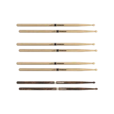 Promark RBH565AW-4PFG Rebound 5A / Rebound 5A FireGrain Drumstick 4-Pack