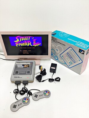Nintendo Super Famicom Console Boxed 122 Japan DHL 1 week to USA