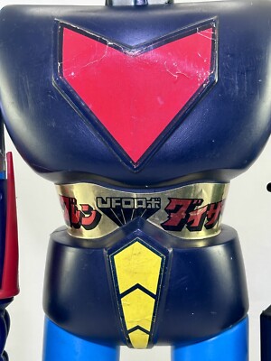 Goldorak Figure Goldorak (Grendizer) Shogun Warrior Mazinger Z Figure With 2 Stands & 10 Missiles - 1978 Mattel 1978 Goldorak Toy