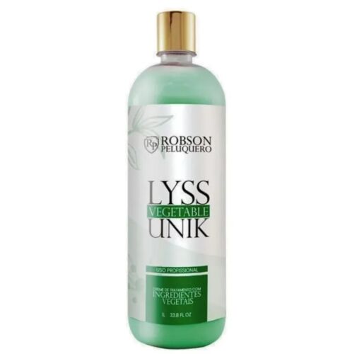 Keratin Robson Peluquero Lyss Unik Vegetable Organic Hair Straightening 1 Liter - Picture 3 of 3