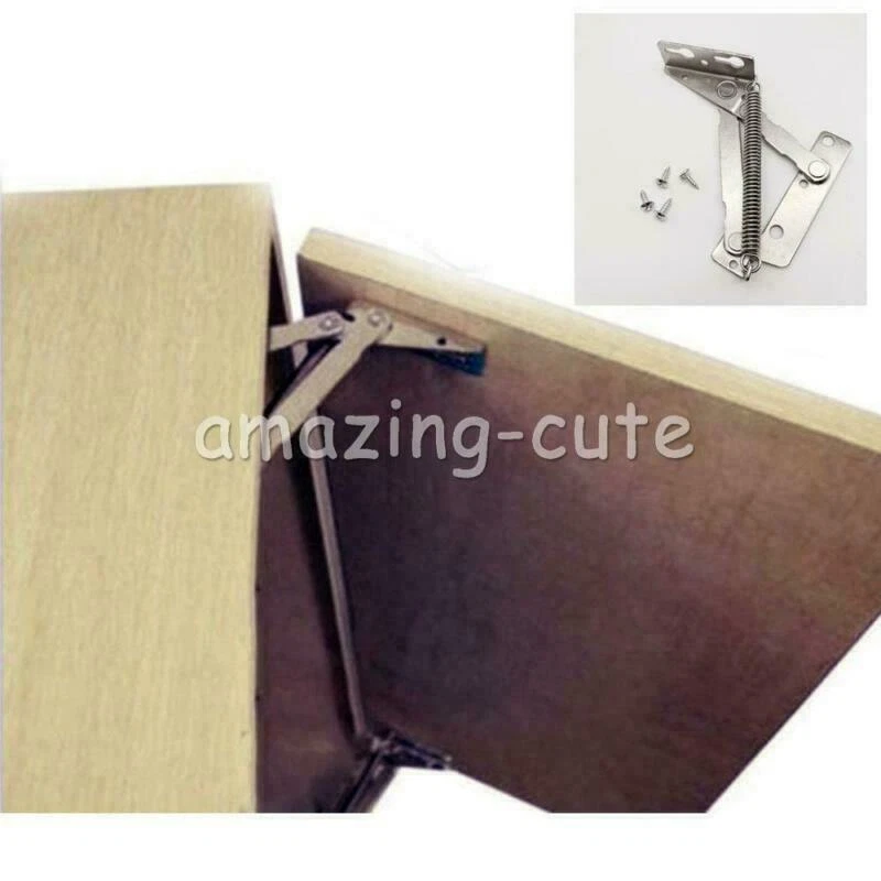 4 STK! Klappenbeschlag Klappenhalter Hochschwenkbeschlag Möbelbeschlag Scharnier - Bild 4 von 4