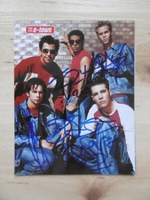 O-Town Autogramme signed 10x15 cm Magazinbild (Karte)