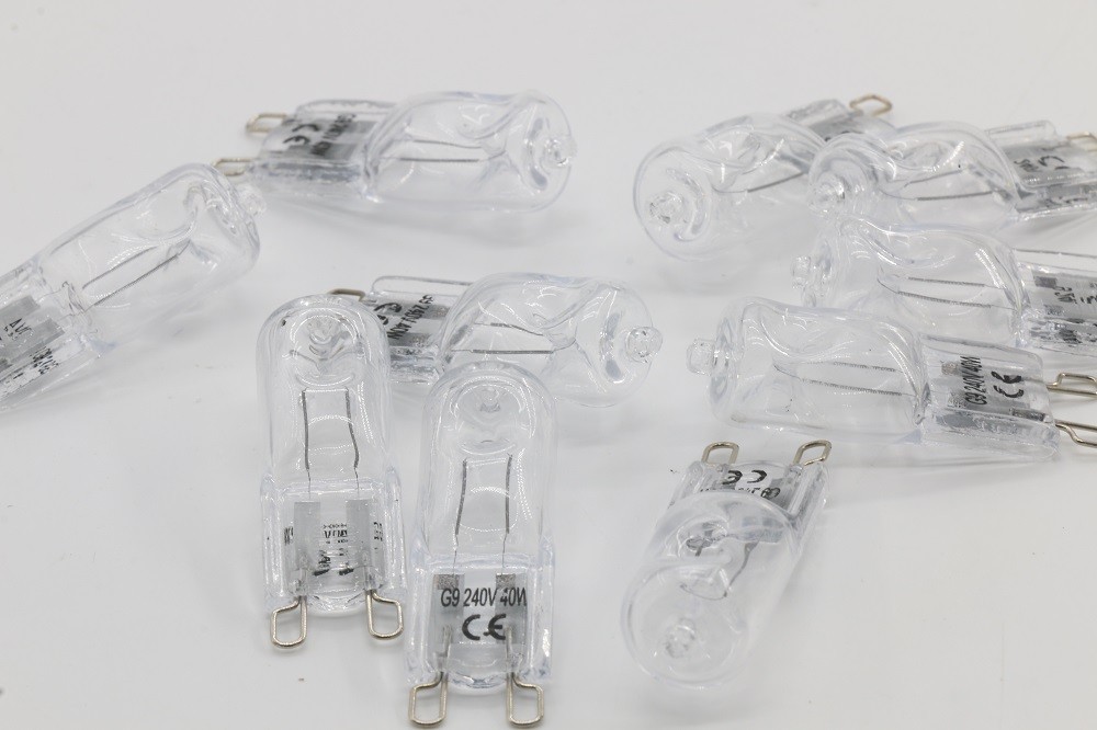 Ampoules DEL G9 40W 10 pièces halogène lumière ECO capsule transparente