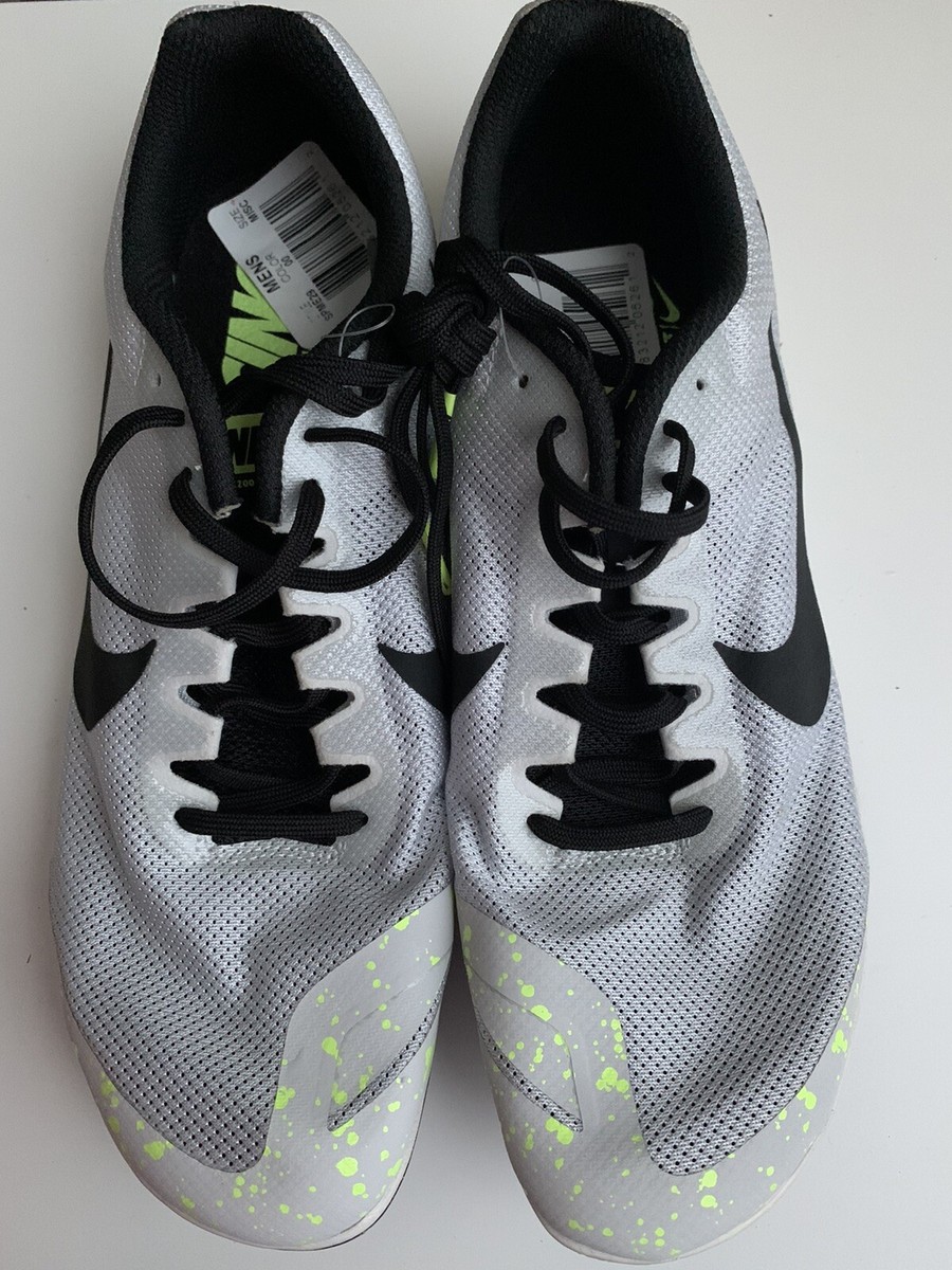 New!!! Nike Zoom Rival D Platinum Black Mens SIZE 10 | eBay display picture 2