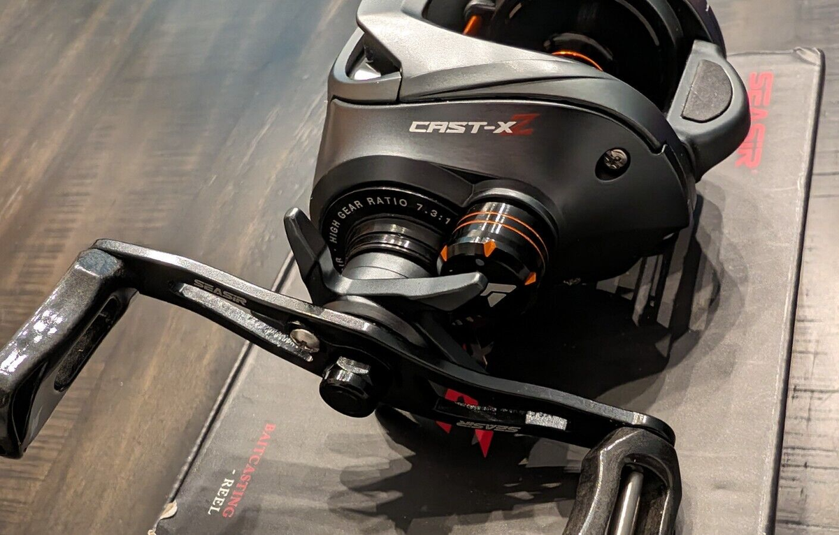 SEASIR CAST-X2 ベイトリール 7.3:1　3個 新品未使用品　左巻 Seasirキャストx2ベイトキャスティングリール7.3:1ハイブリッド