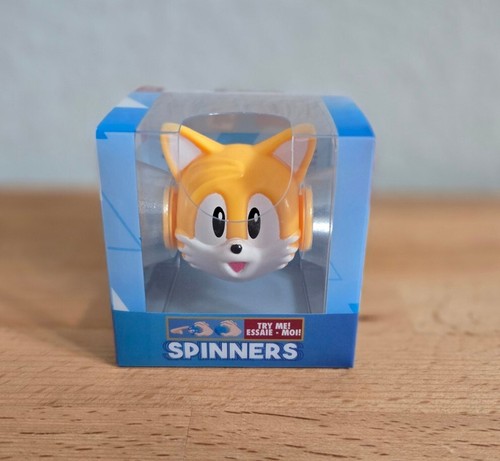 Sonic The Hedgehog Fidget Spinners x5 Tails/Knuckles/METALLIC Super Sonic/Sonic - Picture 3 of 9