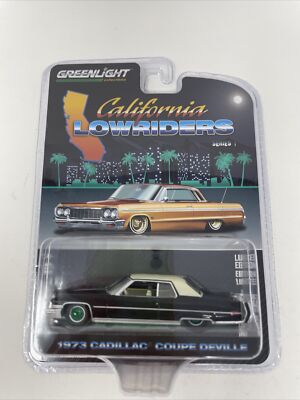 Greenlight 1973 Cadillac Coupe DeVille 1/64 California Lowrider